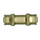 Brass Push-To-Connect - DOT Air Brake - Fittings For SAE J844D - Nylon Tubing Union Coupling - 1/2 Inch Tube