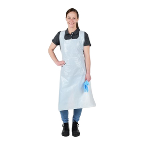 NSI ActivGARD® 28" x 46" White 2 mil Polyethylene Aprons, 100/Box