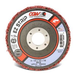 EZ Strip Wheel - 4-1/2 x 7/8 - Red