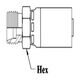 1/2 HOSE M22X1.5 DIN LIGHT 24 M SLD