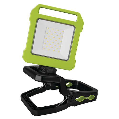 LED Flood Work Light With Clamp