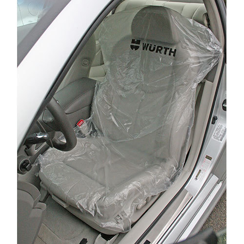Serwo Plastic Car Seat Cover, 82 x 135cm, 500 pcs - 0990220 - Pro