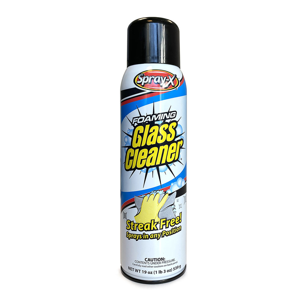 Spray-X Foaming Glass Cleaner