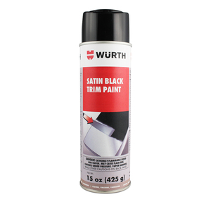 Flexible Trim Paint Satin Black 15 oz Aerosol