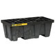 Justrite® EcoPolyBlend 2-Drum Recycled Secondary Containment & SpillContol Pallet - Black