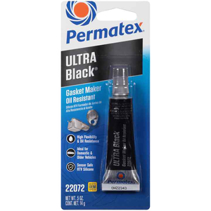 Permatex Ultra Black Maximum Oil Resistance RTV Silicone Gasket Maker0.5oz