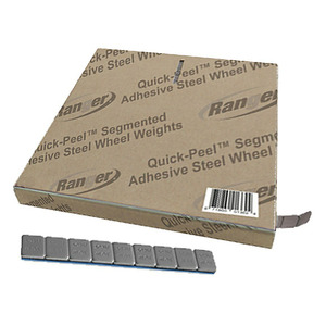 Ranger Adhesive Wheel Weights on a Roll Silver