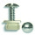 License Plate Anchor Screw #10X5/8
