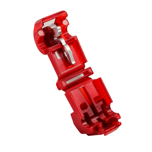 Red Tee Tap Connector