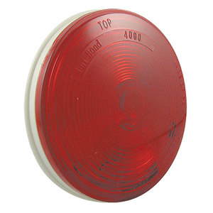 Red Stop/Turn/Tail 4 1/4" Round Incandescent