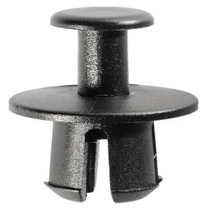 Bumper Side Support Fan Shroud Push Type RetainerBlack Nylon BMW