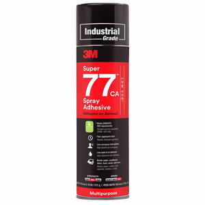 3M Super 77# Multipurpose Spray Adhesive, 24 fl oz Can- CA compliant