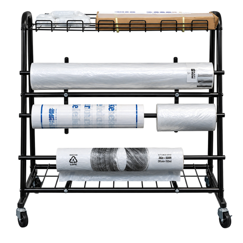 Floor Dispenser & Storage Rack - 24 Inches x 40 Inches x 38 Inches (RackOnly)