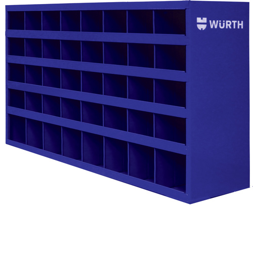 40 Compartment Bin 9 inch Deep OEM Blue