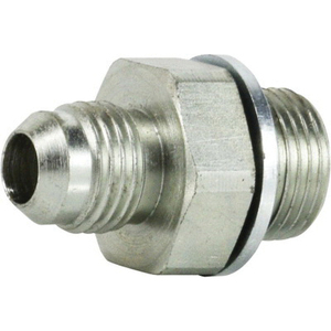 JIC TO BSPP MALE CONNECT- TH1: 3/4 JIC TH2: 3/4-14
