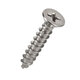 10  X  1-1/2  Phillips Flat Head Sheet Metal Screw - Type A - DIN 7982- 316 Stainless Steel