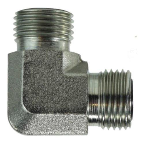 1-1/16-16 (3/4 OD) O Ring Face Seal Union Elbow 90