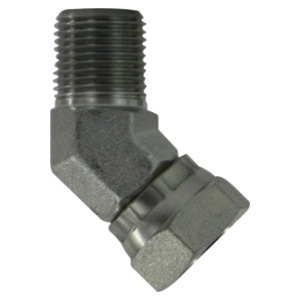 1-1/4 X 1 Male 45 Degree Pipe Elbow Swivel Adapter