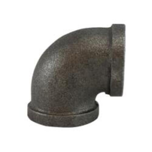 Black Iron - 90 Degree Elbow -1 Inch Pipe Thread (PT)