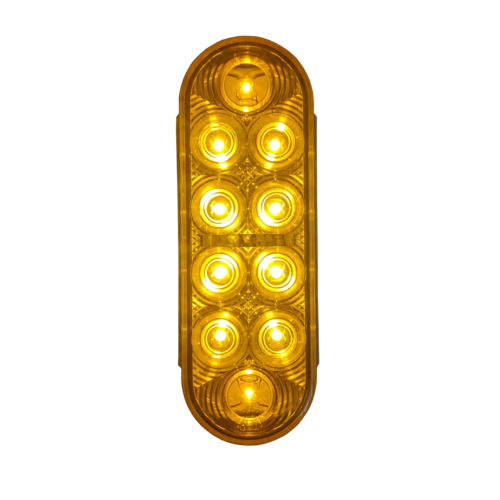 Amber Signal/Park Oval 10 LEDS 6 1/2
