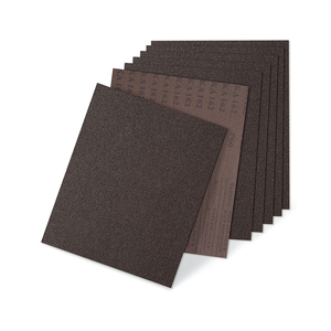 Flexible Cloth Sanding Sheets - 9 Inchx11 Inch - J Weight - Aluminum Oxide - Closed Coat - 400 Grit