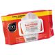 No-Rinse Sanitizing Multi-Surface Wipes, 1-Ply, 8 x 9, Unscented White 72 Wipes/Pack 12 Packs/Carton