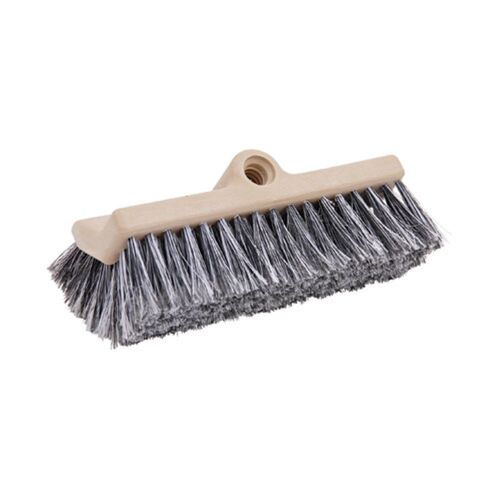 Dual-Surface Vehicle Brush, Black Polypropylene Bristles, 10