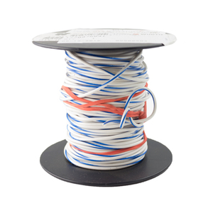 Trace Wire 22 Gauge White/Blue 100 Ft