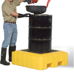 UltraTech SpillPallet® Plus 1 Drum Spill Pallet Without Drain