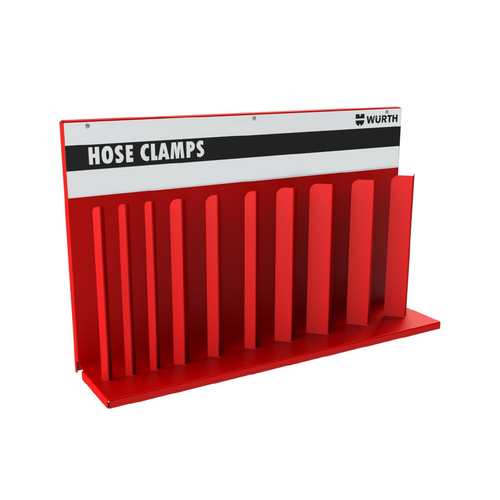 10 Loop Hose Clamp Rack