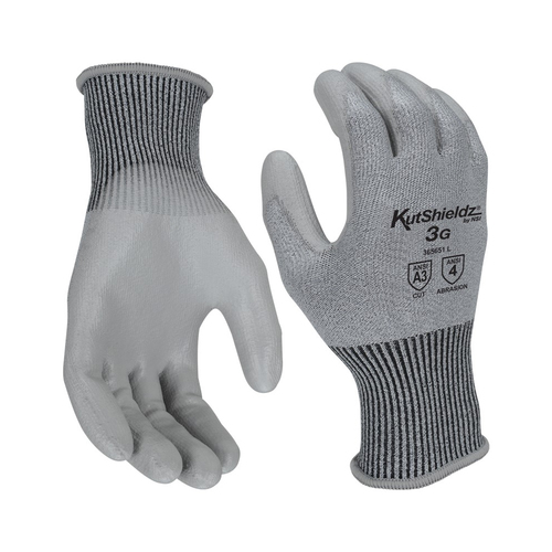 NSI KutShieldz® 3G ANSI Cut A3 Polyurethane Coated Gloves - Xsmall