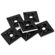 Self-Adhesive Cable Tie Mounting Pads- Black (1