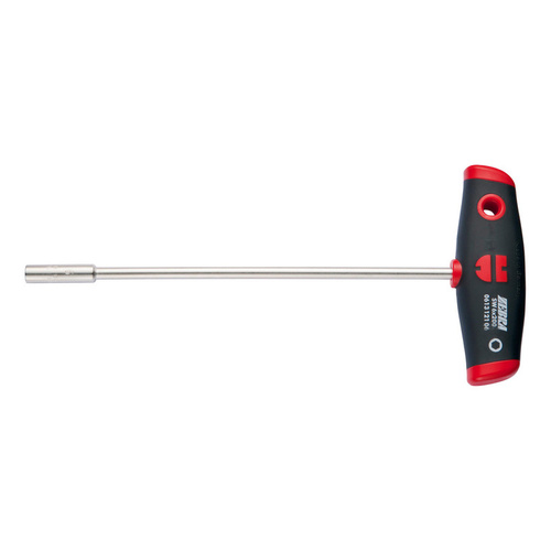 ZEBRA T-Handle Hexagon Socket Screwdriver - 10mm Hexagon Socket X 230mm Blade X 104mm Handle