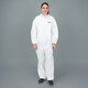 NSI ActivGARD® LX Collar, Elastic Wrists & Ankles Polyethylene CoatedStandard Disposable Coveralls - 4XLarge
