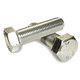 8.8 Hex Bolt M8X1.25X12Wrx40  Zinc