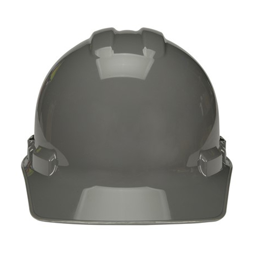 NSI Power Shell® II 4-Point Ratchet Suspension Cap Hard Hat, Dove Gray