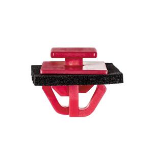 Fender, Rocker and Wheel Moulding Clip With Sealer Top Head Size: 10mm x 12mm Bottom Head Size: 14mm x 20mm Stem Length: 10mmSorento 2016 - On