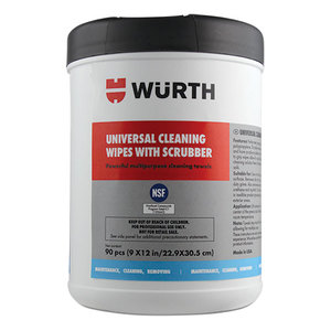 Universal Cleaning Wipes With Scrubber - 90 Count