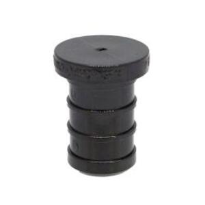 Black 1" Pex Plug