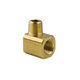 Brass Pipe - Fittings Extruded 90-Degree Street Elbow - 1/8 Inch Female Pipe Thread (FPT) x 1/8 Inch Male Pipe Thread (MPT)