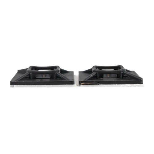 Self-Adhesive Cable Tie Mounting Pads- Black (1