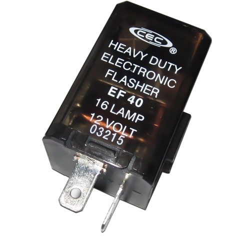 ELECTRONIC FLASHER 12 Volts 35 Amps 2 PIN (EF42)