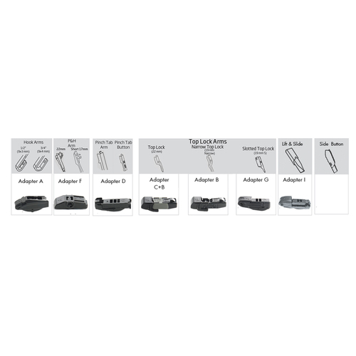 ClearPlus® Symphony® Beam Wiper Blade 19 Inch (482MM)