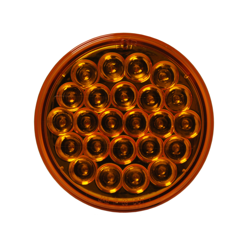 Amber Signal/Park Round 24 LEDS 4 1/4