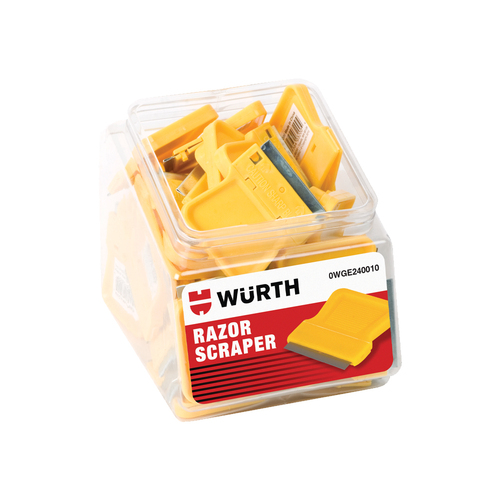 Mini Razor Scrapers - Fishbowl - 40 Pack