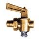 Brass Drain Valve Ground Key - 1/4 Inch Male Pipe Thread (MPT)