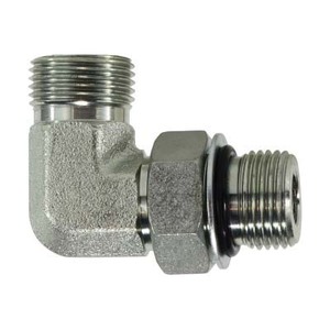 1-3/16-12X1-5/16-12 (3/4 OD X 1 OD) O-Ring Elbow Connector