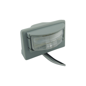 Incadescent License Lamp 3 1/2"L x 2 1/4"H x 2 1/2"W