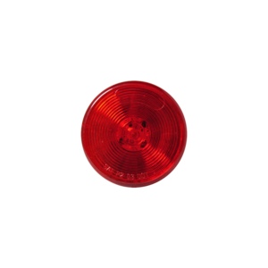 Red Clearance Marker Round 10 LEDS Star Pattern 2"X 1"H