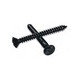 Phillips Oval Head Self-Tapping Screw Black 7X1